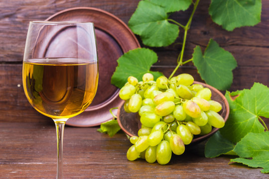 a glass of wine with blurred background