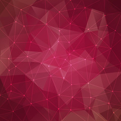 Abstract colorful background of triangles