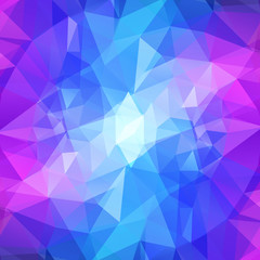 Abstract colorful background of triangles