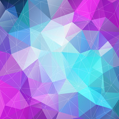 Abstract colorful background of triangles