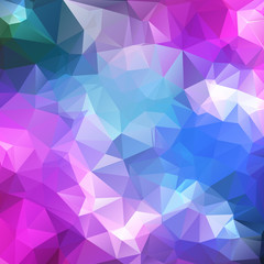 Abstract colorful background of triangles