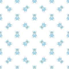 blue bear pattern