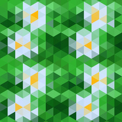 Abstract background of triangles