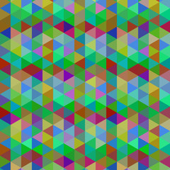 Abstract background of triangles