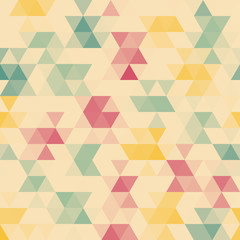 Abstract background of triangles