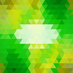 Abstract background of triangles