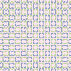 seamless pattern abstract shapes. 抽象的な形のパターン