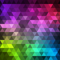 Abstract background of triangles