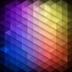Abstract background of triangles