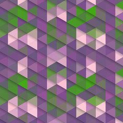 Abstract background of triangles