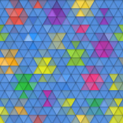 Abstract background of triangles