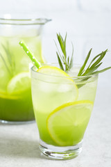 Homemade Estragon Lemonade
