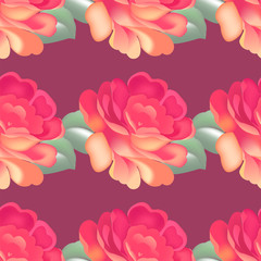 Seamless pattern in russian traditional style.