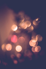 Defocused Circular Bokeh Background