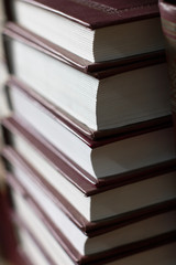 pile of books stacked volume, hardcover