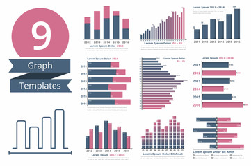 Graphs and Charts Templates