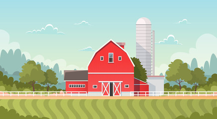 Agriculture And Farming, Farmland Countryside Landscape