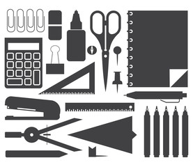 Stationery Icons Set
