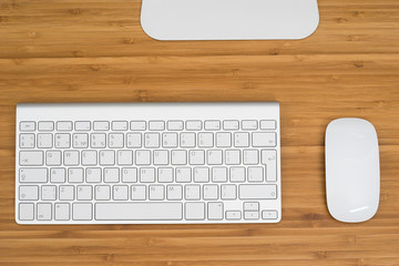 Computer keyboard and mouse