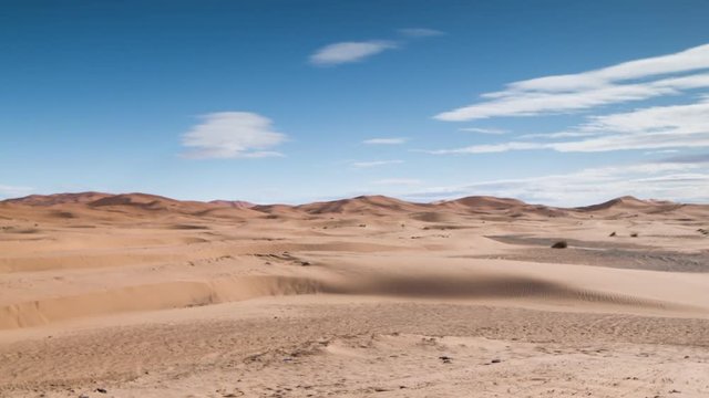 big dunes in the sahara desert morocco
