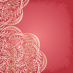 Mandala gold, background