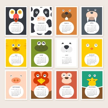 Animal Calendar 2015