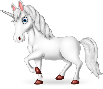 Illustration of very cute unicorn