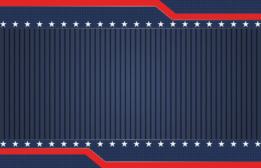 American blue patriotic background