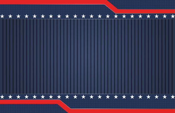 American blue patriotic background