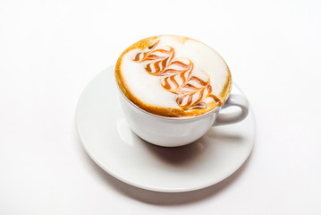 cappuccino with caramel