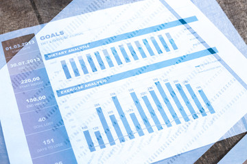 Business Line graph