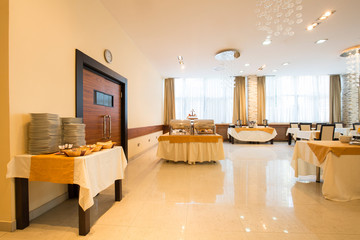 Restaurant in a luxury hotel