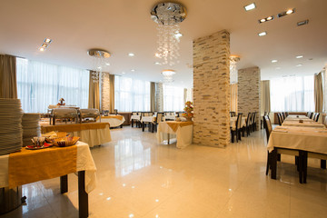 Restaurant in a luxury hotel