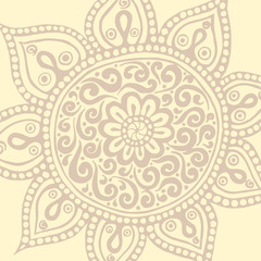 Colorful mandala. Decorative round ornaments. 