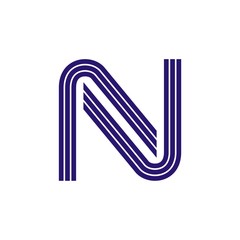 Letter N or N Letter