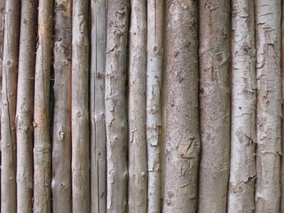 staccionata di legno