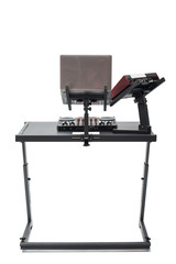 DJ table with bracket