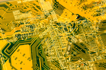 Circuit board background