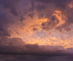 Fototapeta na wymiar Super dramatic sky