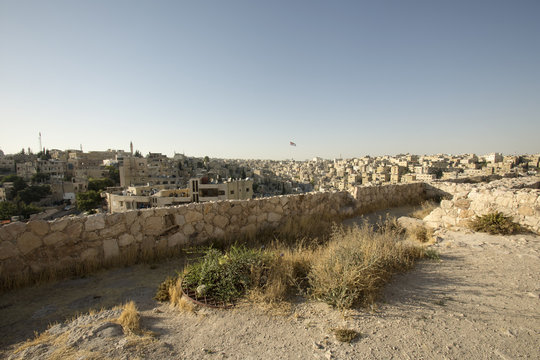 Amman City from citadel