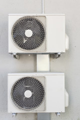 Two compressors of air conditioners