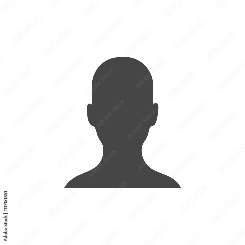 Poster Man silhouette profile picture