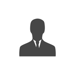 Man silhouette profile picture