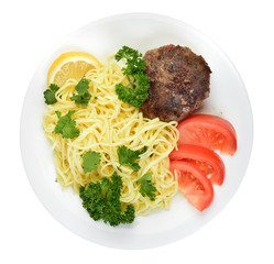 Spaghetti and Meatballs