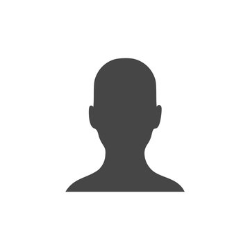 Man silhouette profile picture