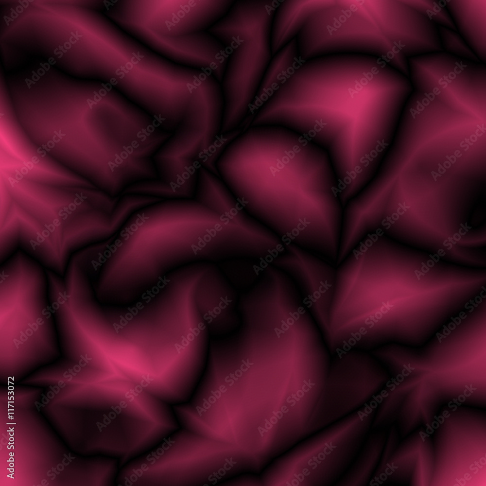 Poster abstract magenta mesh background with futuristic fabric, silk texture and ambient occlusion effect f