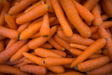 Organic carrot.Carrots. Fresh organic carrots. Background textur