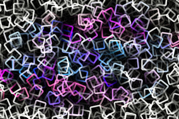 fantastic abstract square background design illustration