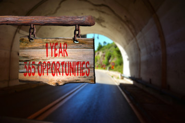 1 year 365 opportunities