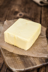 Portion of Butter (selective focus)